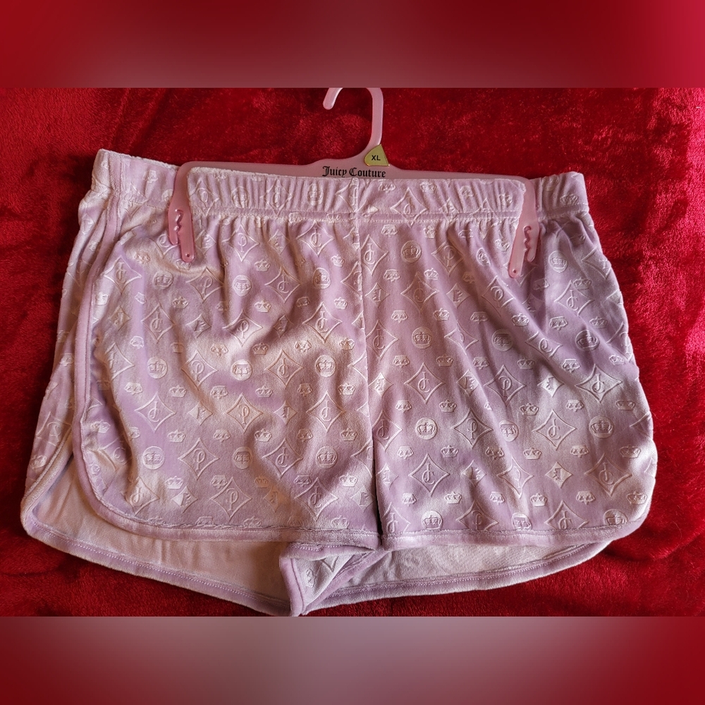 Purple Juicy Couture shorts